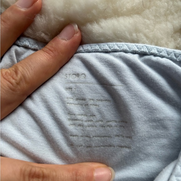 STORQ Soft Touch Nursing Tank in FOG size M - Picture 3 of 4